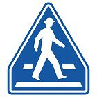 横断歩道の標識1(指示標識)学科試験