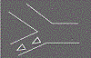 前方優先道路の標示(指示標示)100x64