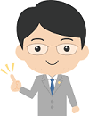 【通過不能】仮免・本免・修検・卒検で多い中止13選|ふくまるの自動車教習所 男性イラスト